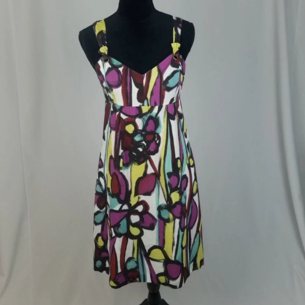 Anthropologie Tabitha women 2P empire waist dress cottagecore floral Boho - Picture 2 of 6